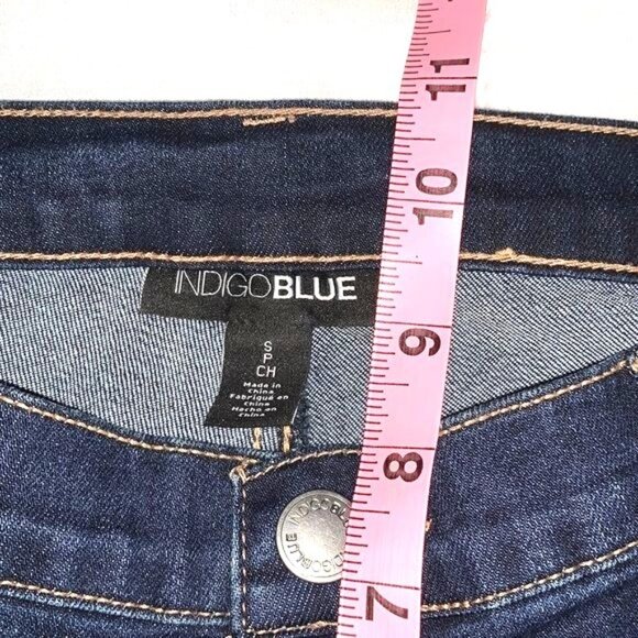 Indigo Blue Womens Denim Stretch Jeggings SP - Picture 8 of 8